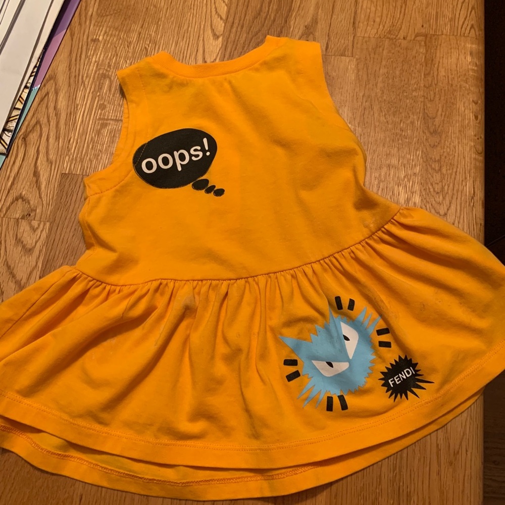 Toddler babygirl Fendi dress
